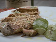 Pour un dîner en amoureux et emmener l'autre au 7ème ciel d'un point de vue gustative... Scotch vous présente sa recette au Coeur de Thon Rouge.
