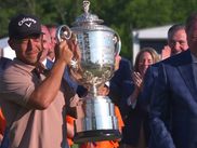 En réussissant un birdie sur le dernier trou Xander Schauffele remporte le PGA Championship en établissant un nouveau record avec le plus bas score au total de l’histoire des majeurs (-21).