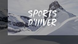 SPORTS D'HIVER
