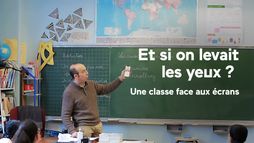 Et si on levait les yeux ? Une classe face aux écrans