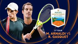 1er tour - Matteo Arnaldi - Richard Gasquet