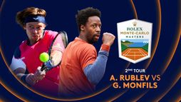 2e tour - Andrey Rublev - Gaël Monfils