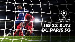 Les 33 buts du PSG en LDC