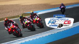 La course des Moto GP