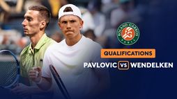Qualifications, 1er tour - Luka Pavlovic - Harry Wendelken