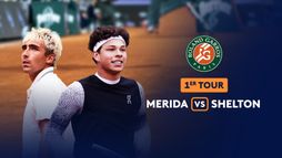 1er tour - Daniel Merida - Ben Shelton