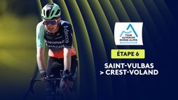 6e étape . Saint-Vulbas - Crest-Voland (182,3 km)