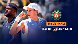 1/8 de finale - Frances Tiafoe - Matteo Arnaldi