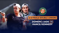 Demi-finale , double garçons - Domenc / Jade - Hance / Kennedy