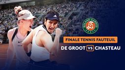 Finale , fauteuil , simple dames - Diede De Groot - Ksenia Chasteau