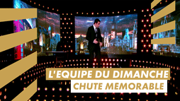 La chute mémorable dans l'Équipe du Dimanche