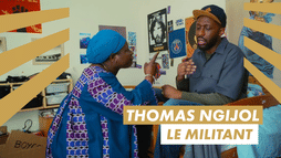 Thomas Ngijol le militant dans Selon Thomas