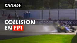 Grosse collision entre Albon et Bearman en FP1 - Grand Prix du Mexique- F1