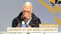 Les idées cadeaux de Johnny aux Guignols