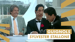 Quand Stallone rencontre sa marionnette à Cannes