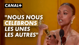 "Merci de rendre hommage aux femmes" Zoe Saldana, Golden Globe du meilleur 2d rôle pour Emilia Perez