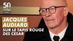 Jacques Audiard sur le tapis rouge des César 2025