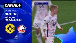 Le but de Hákon Haraldsson contre Dortmund (68')