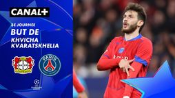 Le but de Khvicha Kvaratskhelia contre Leverkusen (44')