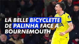 La belle bicyclette de Palinha face à Bournemouth