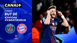 Le but de Khvicha Kvaratskhelia contre Bayern Munich (24')