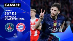Le but de Khvicha Kvaratskhelia contre Bayern Munich (56')