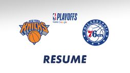 New York Knicks vs. Philadelphia 76ers - Game Highlights