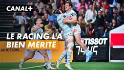 TOP 14 - Barrages - Le Racing récompensé de son incroyable finish