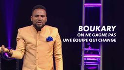 Boukary  On ne gagne pas une équipe qui change