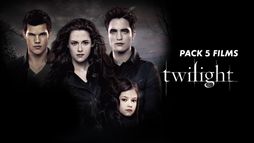 Pack 5 films TWILIGHT
