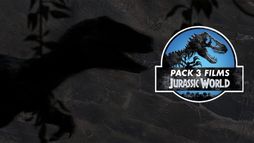 Pack 3 films JURASSIC WORLD