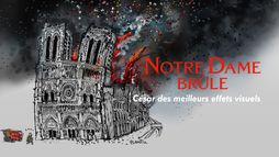 Notre-Dame brûle