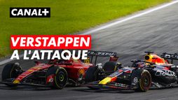 Sainz résiste mais Verstappen attaque 
