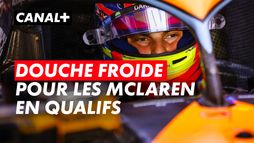 Les McLaren rétrogradées en qualifications