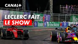 Charles Leclerc s'offre Sergio Perez au freinage