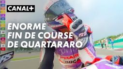 énorme fin de course de Quartararo
