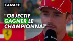 Charles Leclerc : "Objectif gagner le championnat"