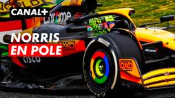 Norris en pole, verstappen 4e