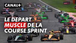 Le départ musclé de la course sprint - Grand Prix de Chine - F1