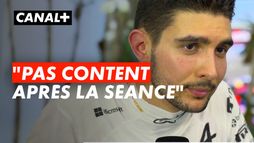 La réaction d'Esteban Ocon après sa Q2