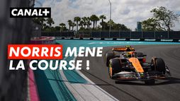 Lando Norris en tête du Grand Prix après une Safety Car !