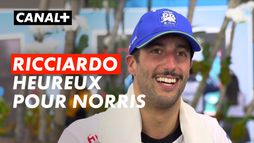 Daniel Ricciardo heureux pour Lando Norris et sa première victoire en Formule 1