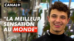 Lando Norris heureux après sa première victoire en Formule 1