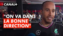 La réaction de Lewis Hamilton après sa 4e place au Canada
