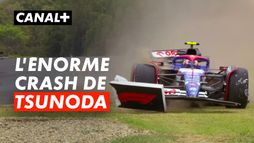 L'impressionnant crash de Yuki Tsunoda lors des qualifications en Hongrie - F1