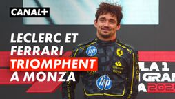 Charles Leclerc et Ferrari triomphent à Monza !