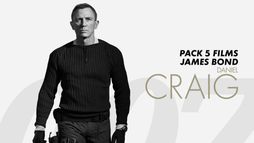 Pack 5 films James Bond : Daniel Craig