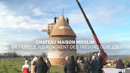 Château, maison, moulin : en famille, ils rénovent des trésors oubliés