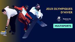 Snowboard. Curling