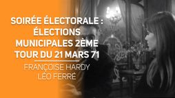 Soirée électorale : élections municipales 2ème tour du 21 mars 71